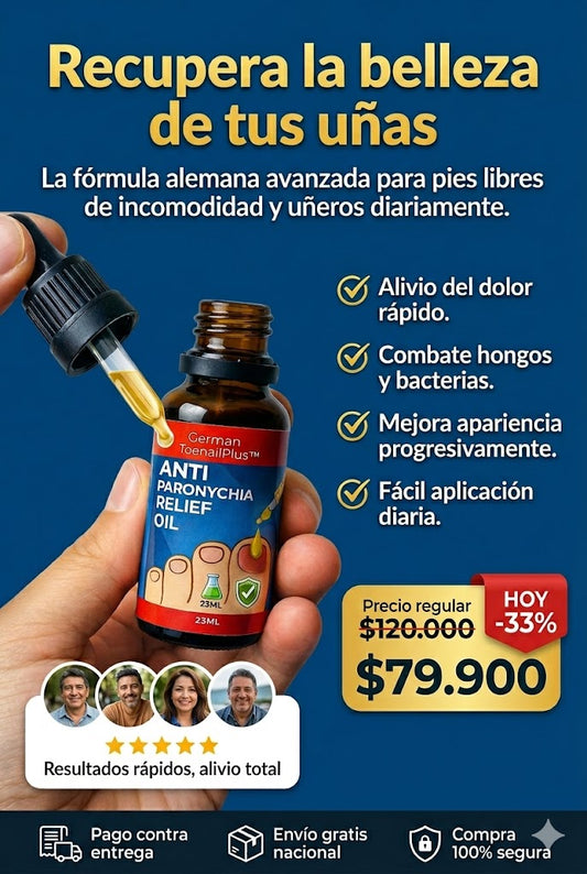 Aceite Removedor de Hongos en las Uñas 2 X 1